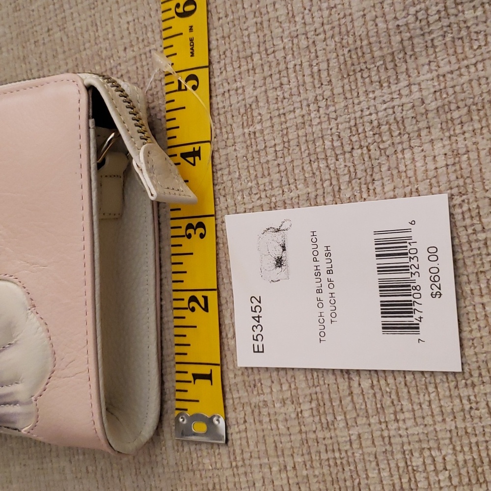 New Brighton E53452 Touch of Blush Pink Pastel Beaded Crossbody - Picture 4 of 14